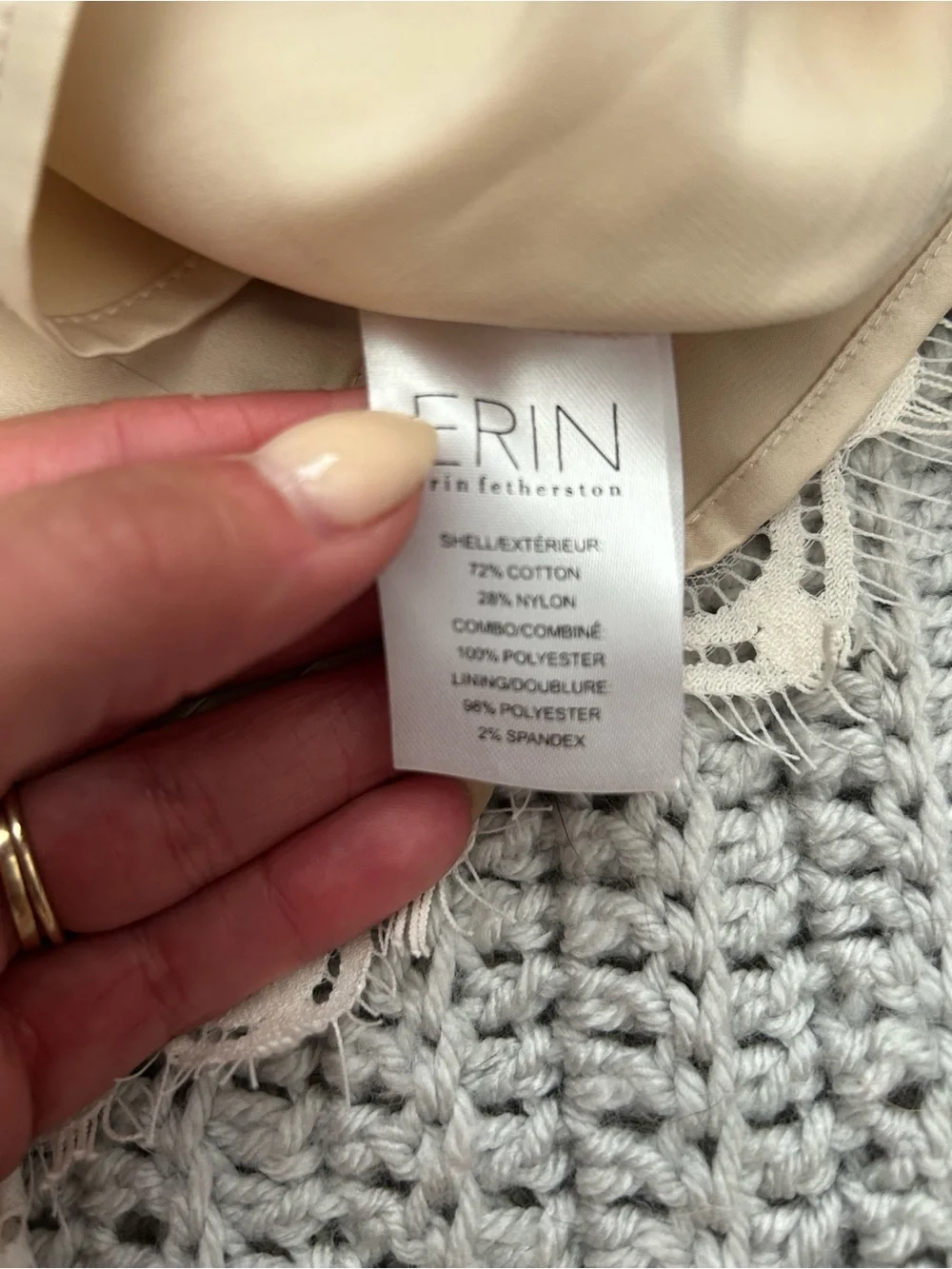Erin by Wrin Featherston lace Mara dress 4 NWOT